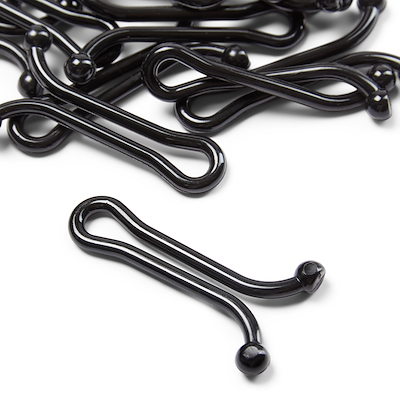 Twist poselukker 20 stk. sort