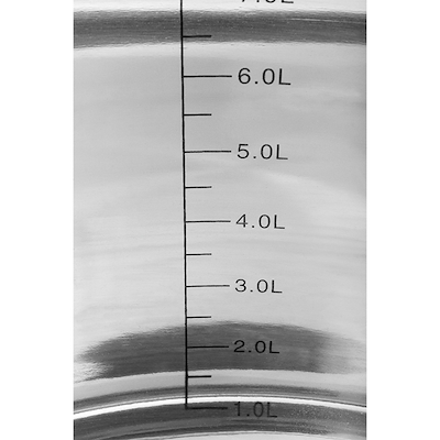 Suppegryde med glaslåg 18 liter