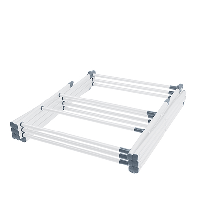 Tørrestativ hvid 7,5 m