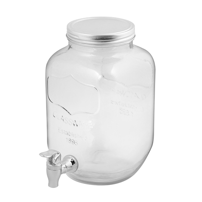 Day dispenser/ opbevaringsglas med tappehane 4 liter