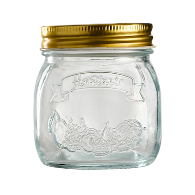Sylteglas med skruelåg 0,25 liter