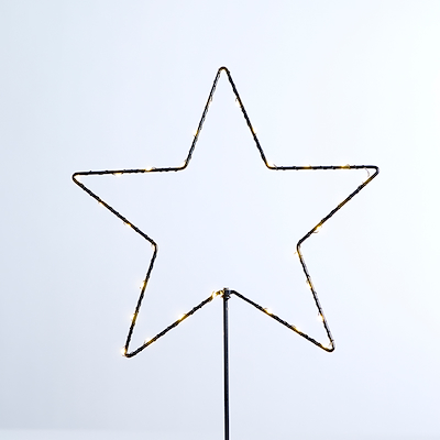 Stjerne 30 mini LED H75 cm