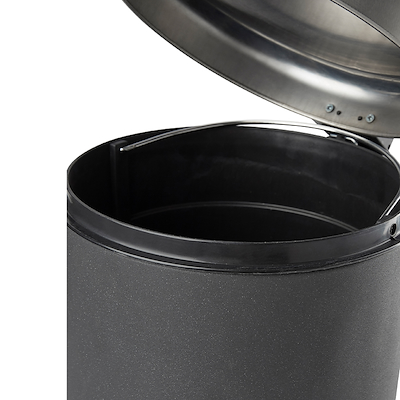 Pedalspand sort 12 liter