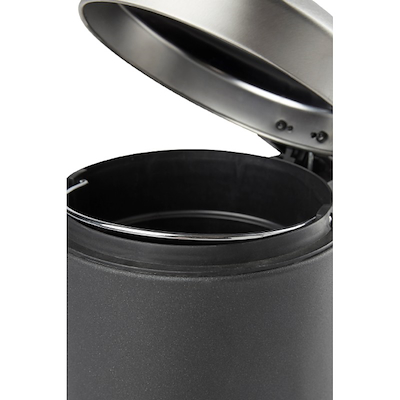 Pedalspand med softclose sort 3 liter