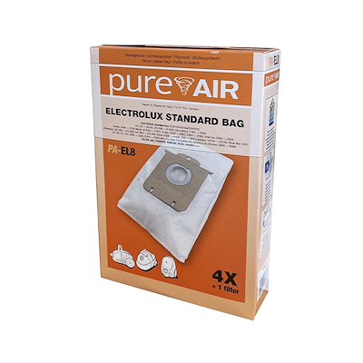 PureAir Electrolux standard støvsugerposer 5 stk. PA-EL8