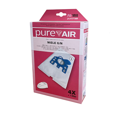 PureAir Miele G/N støvsugerpose 4 stk. PA-MI8