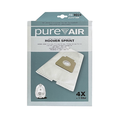 PureAir Hoover Sprint støvsugerposer 4 stk. PA-HO24
