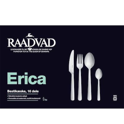 Raadvad Erica gaveæske 16 dele