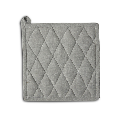 Grydelap lysegrå 22,5 x 22,5 cm