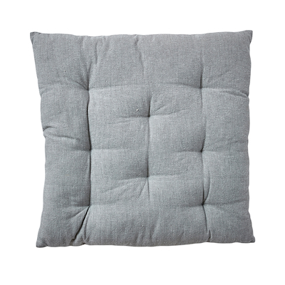 Futon pude grå 40x40 cm