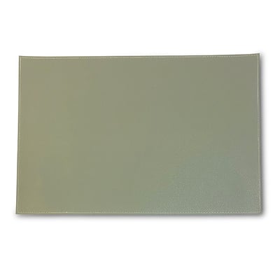 Dacore dækkeserviet i ståvet grøn læderlook 30 x 45 cm