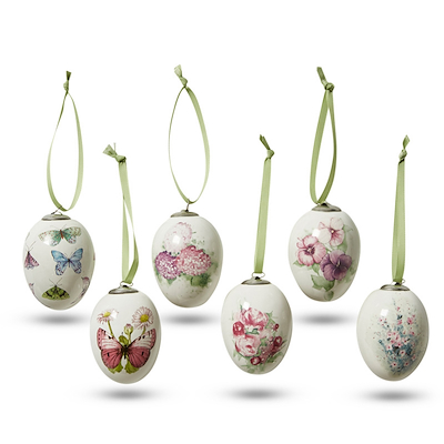 Påskeæg multifarvet 7 cm