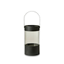 Dacore lanterne cylinder med håndtag metalsort H32 cm