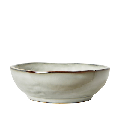 Dip skål lysegrå Ø 11,4 cm stentøj