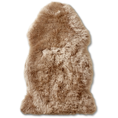 New Zealand Lux lammeskind 90x60 cm mocca