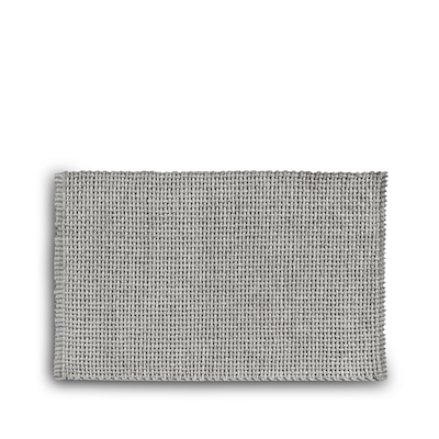 Bademåtte bomuld grå 50x80 cm