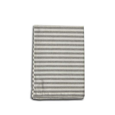 Viskestykke stribet grå 70x50 cm