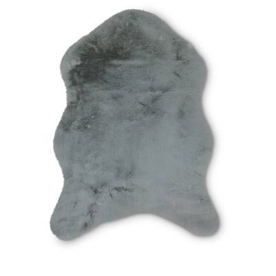 Kunstskind lys grå 60 x 90 cm