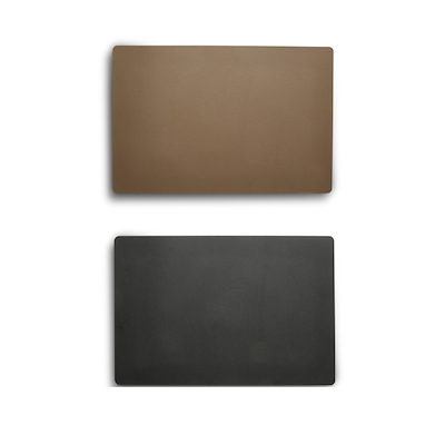 Dækkeserviet taupe/sort 45x30 cm