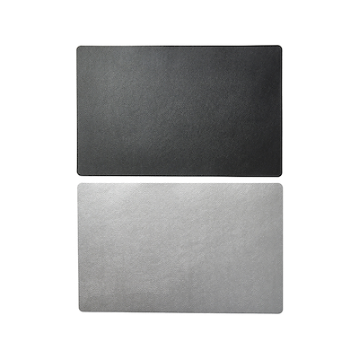 Dækkeserviet Soft sort 30x45 cm