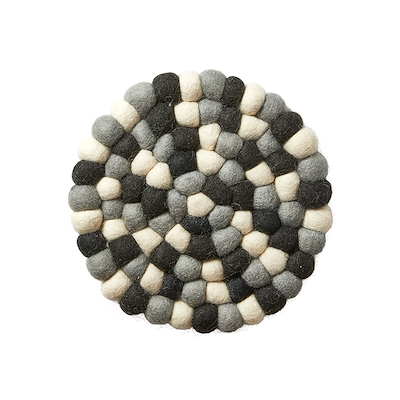 Bordskåner Ø20 cm grå