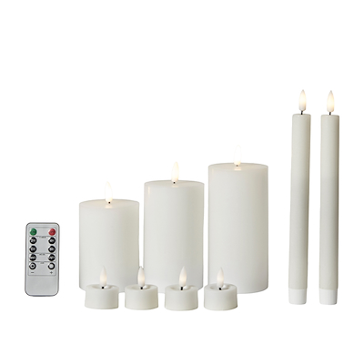 LEDl ys sæt med 10 stk. lys