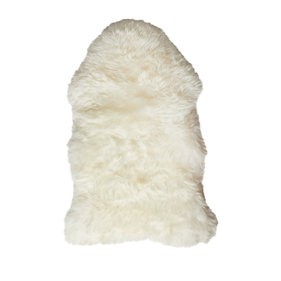 Lammeskind hvid 85x55 cm