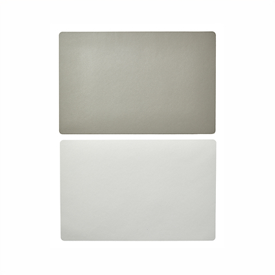 Dækkeserviet grå/kit 45x30 cm