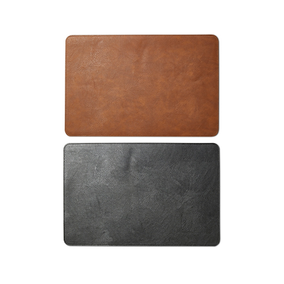 Dækkeserviet cognac/sort 30x45 cm