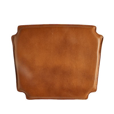 Sædehynde Model Y cognac bøffellæder 49x39x2,5 cm