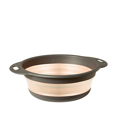 Dørslag foldbar plast grå 29,3x2,8 cm