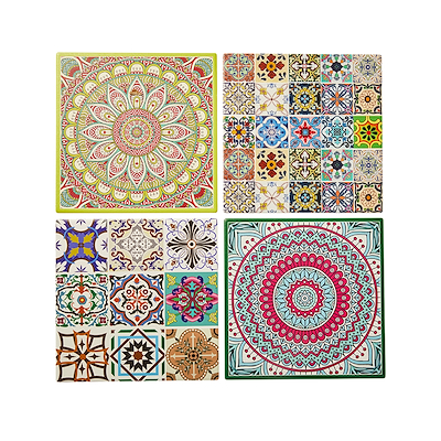 Bordskåner 20x20 cm - assorterede farver