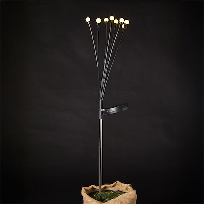 Solcelle buket plast H70 cm