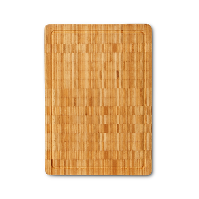 Skærebræt med saftrille bambus 42X31X4 cm