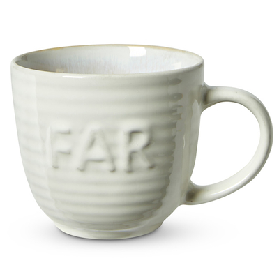 Far krus med hank hvid 240 ml