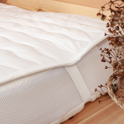 Arctic Madrasette bomuldsrullemadras hvid 120x200 cm