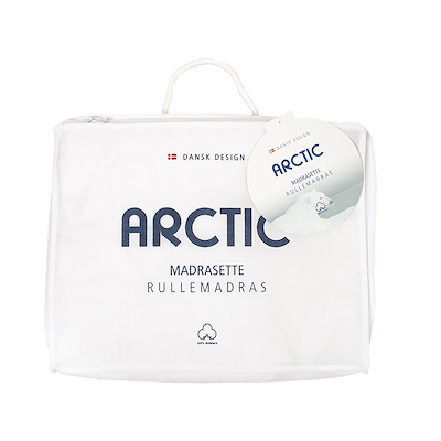 Arctic Madrastte rullemadras hvid 160x200 cm