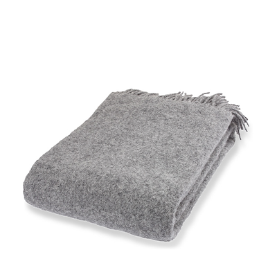 Arctic plaid uld grå 130x200 cm