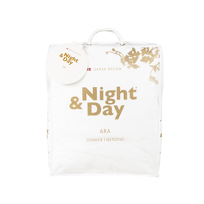 Night & Day Ara fiberdyne sommer hvid 140x200 cm