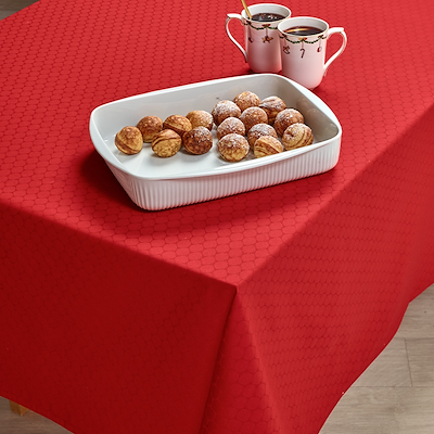 Nordisk Tekstil Honey dug rød 140x320 cm