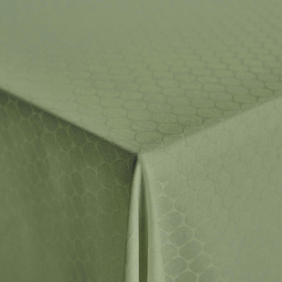 Nordisk Tekstil Honey Damask dug grøn 140x270 cm