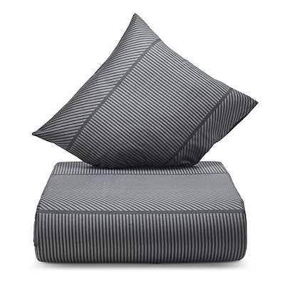 Nordisk Tekstil Jazz sengetøj grå 140x200 cm