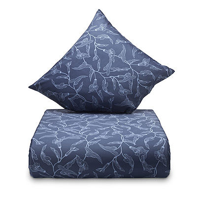 Nordisk Tekstil Louise sengesæt blå 140x220 cm