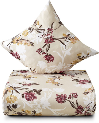 Nordisk Tekstil Ingeborg sengetøj creme 140x220 cm