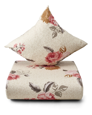 Nordisk Tekstil Summertime sengetøj creme 140x200 cm