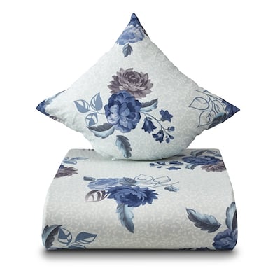 Nordisk Tekstil Summertime sengesæt blå 140x200 cm