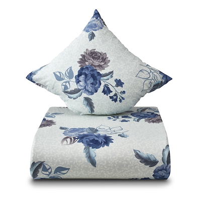 Nordisk Tekstil Summertime sengesæt blå 140x220 cm