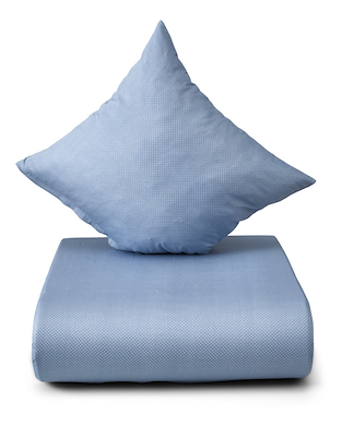 Nordisk Tekstil Luka sengesæt støvet blå 140x200 cm