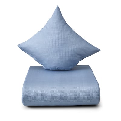 Nordisk Tekstil Luka sengesæt støvet blå 140x200 cm