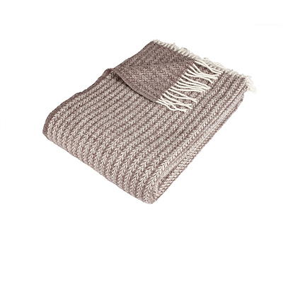 Arctic Odin uldplaid mocca 130x200 cm